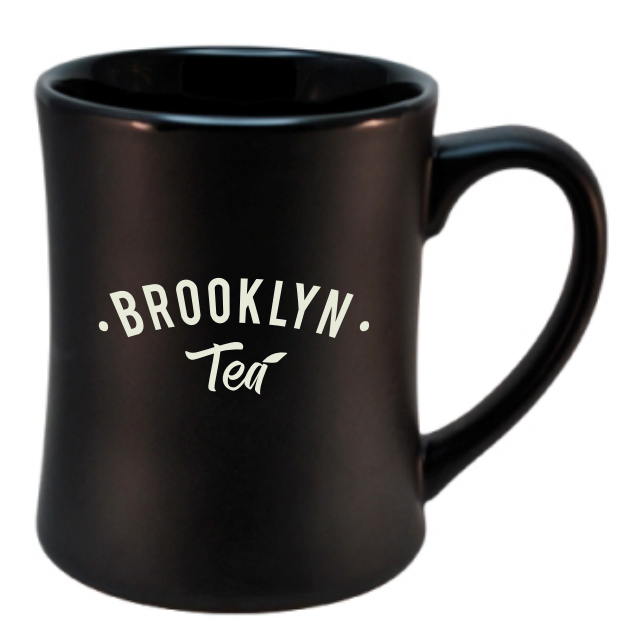 Brooklyn Tea Matte Black Mug – 16 oz