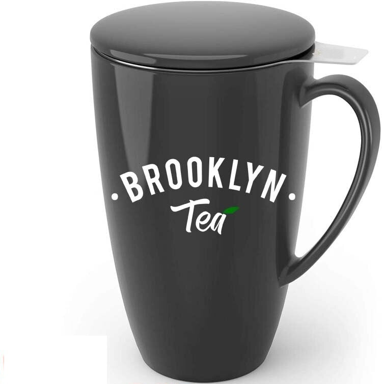 Curve Ceramic 15 oz Personal Tea Maker Set
