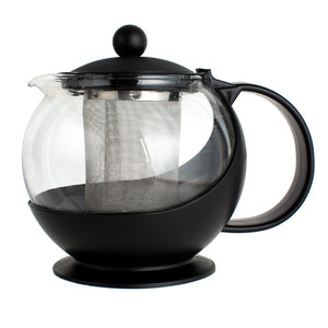 25 oz. Glass Tea Pot Infuser with Stainless Steel Basket